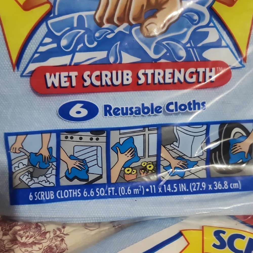 Viva kleenex scrub